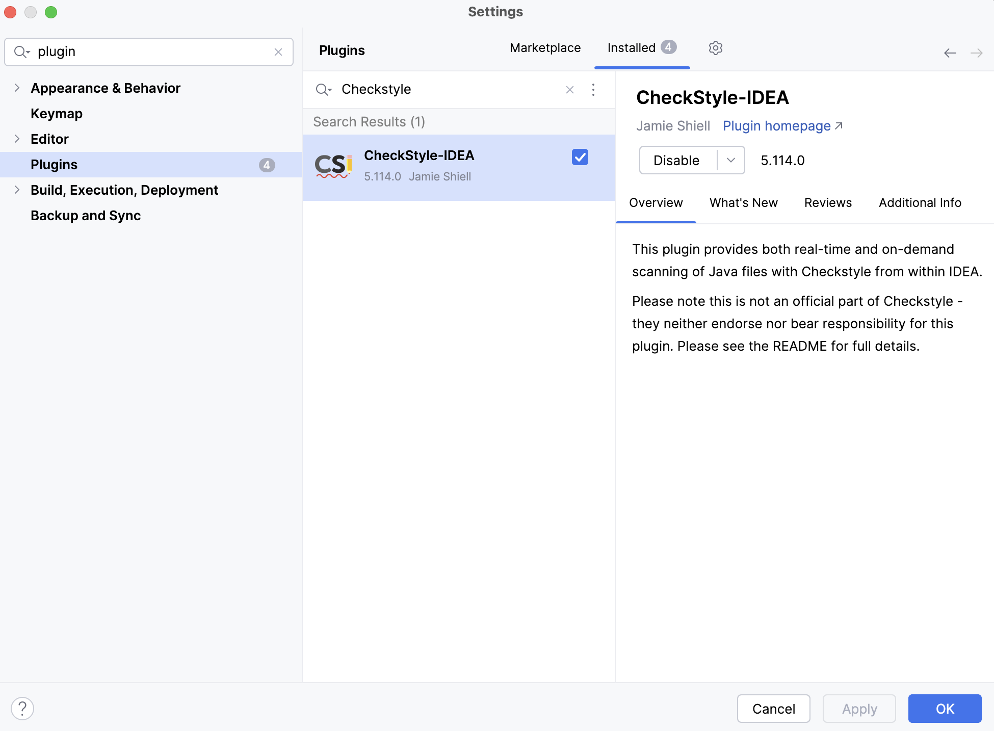IDE_setup_checkstyle_1