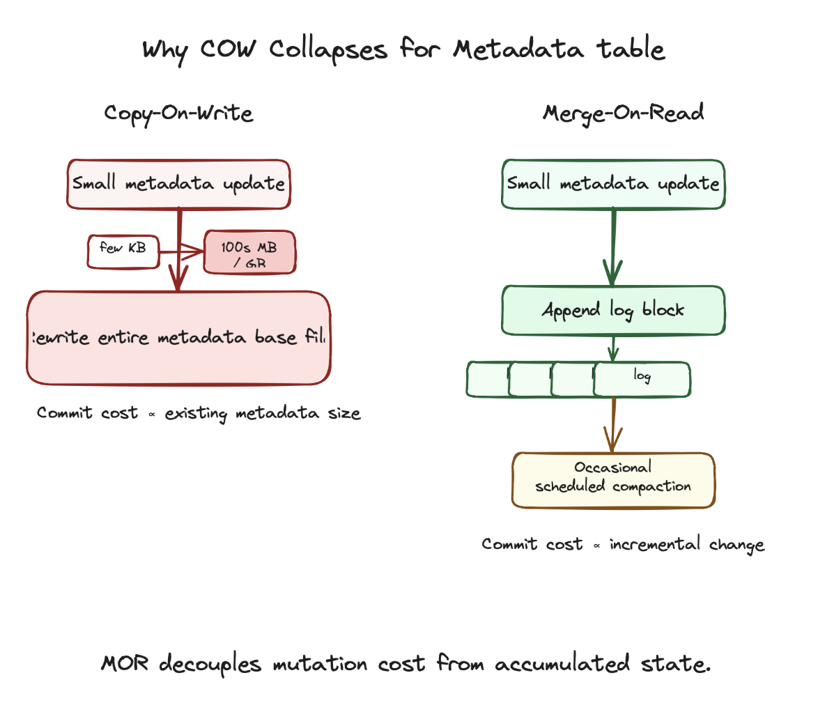 MoR decouples mutation cost
